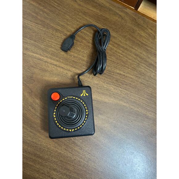 Vintage Atari Joystick Controller CX40 – Classic Black w/ Red Button Tested - Picture 1 of 4